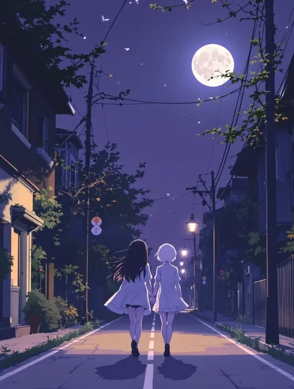 月色真美啊